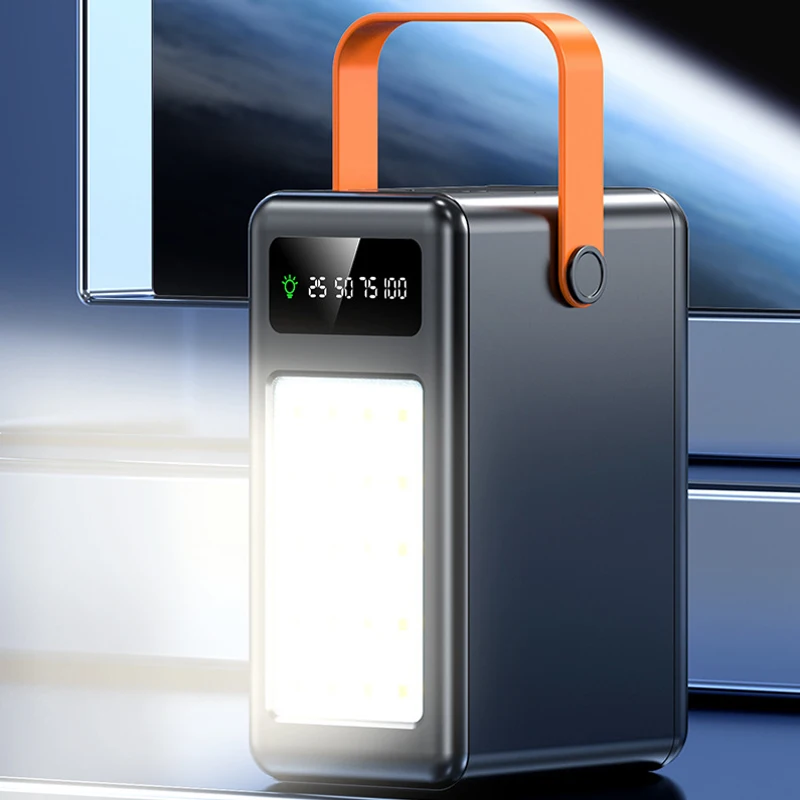 Factory Direct Supply Car Charge Portable Power Station Mobile Phones Power Bank With Strong Led For Mobile Phone