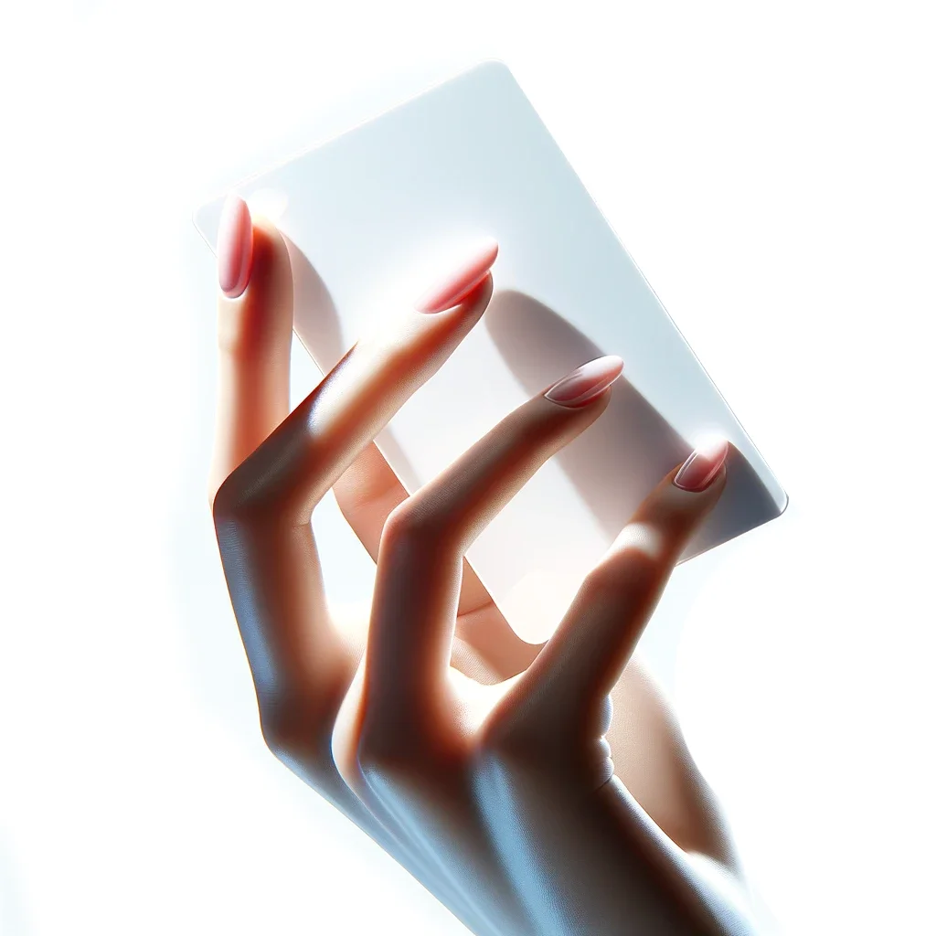 Custom nfc business card blank printable RFID google review cards support luxury design