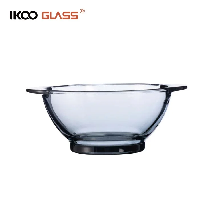 Glass Casserole Dish with Lid Oven Safe Covered Round Casserole Dish with Handles, Glass Microwave Bowls With Glass Lid