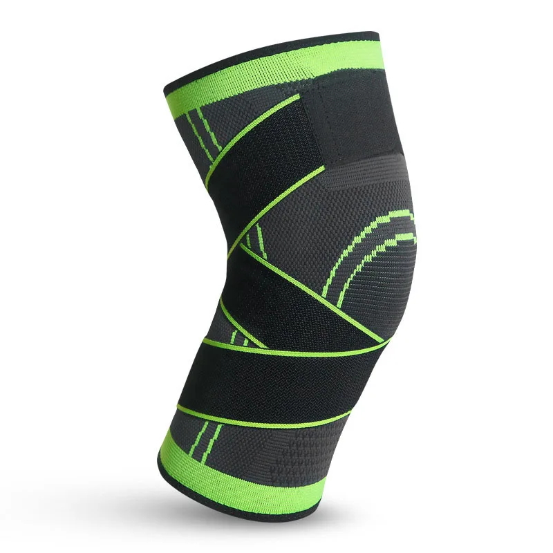 Wholesale Summer Outdoor Knitting Sports Knee Pads Fitness Running Bandage Compression Knee Pads
