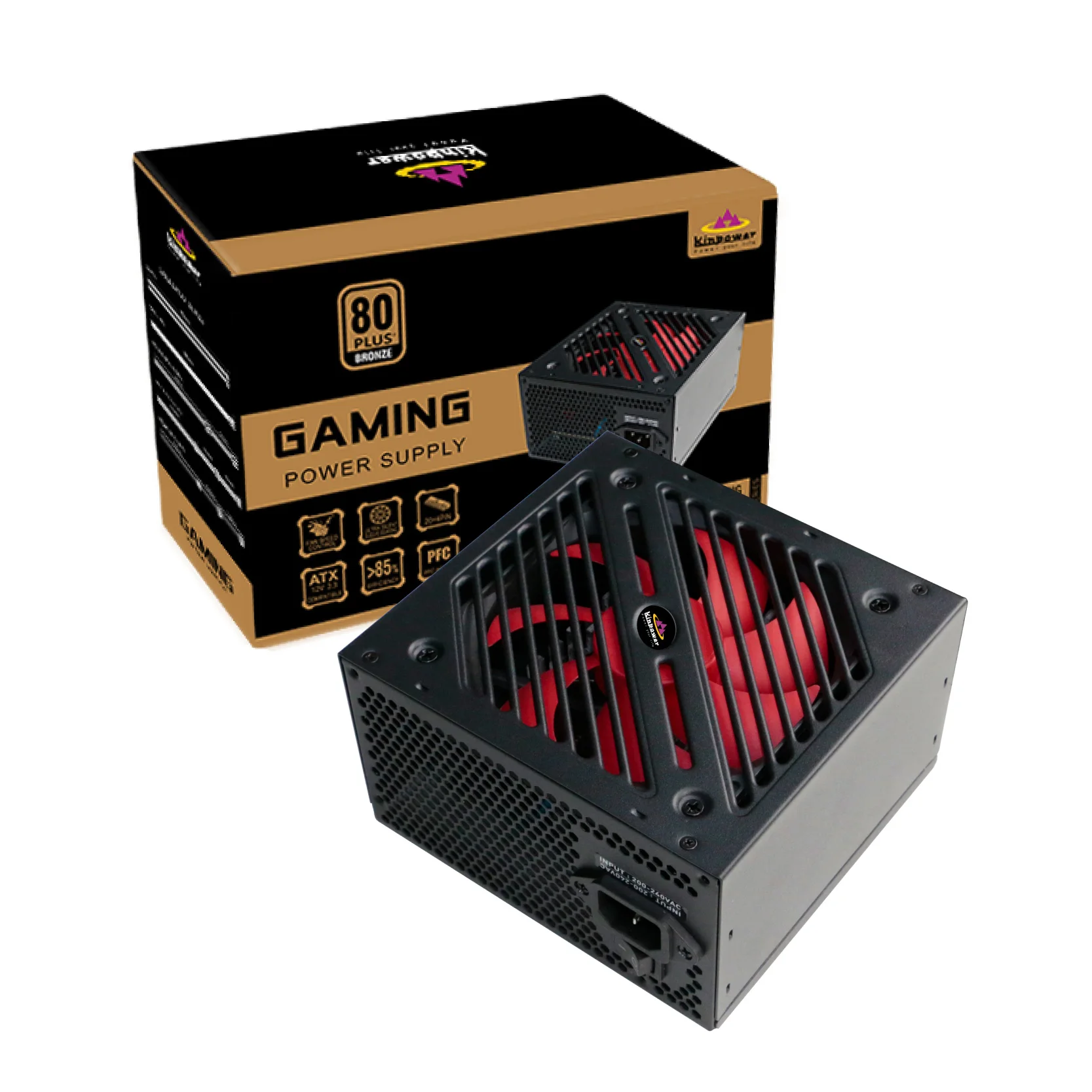 OEM/ODM pc power supply 550w 80plus bronze 12cm fan 20+4pin fully custom gaming power supply