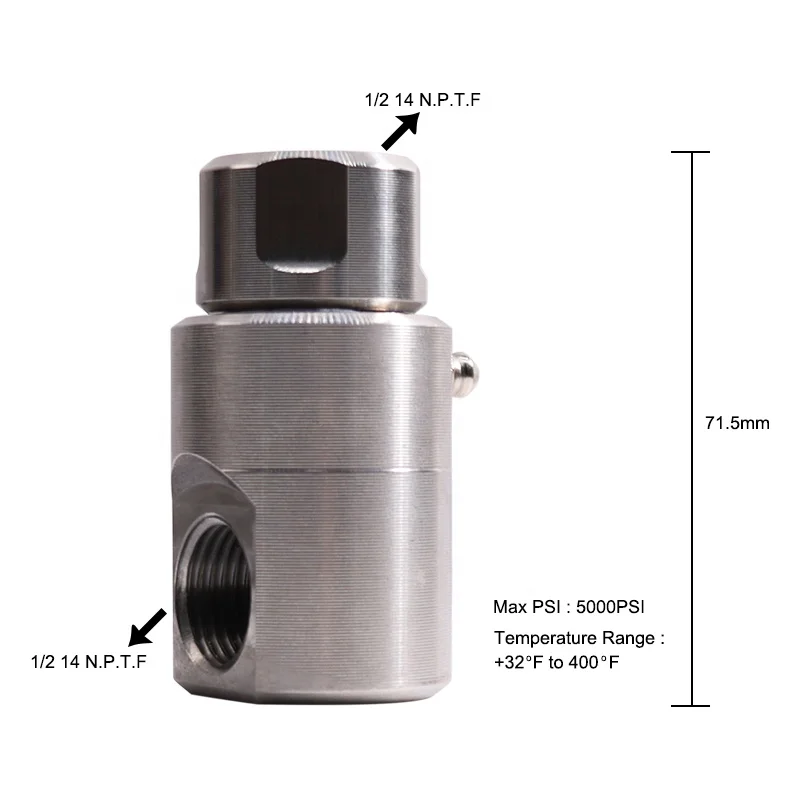 Swivel 1/2 inch FXF Heavy Duty Hose Reel Swivel  Replacement Swivel for Steel Hose Reel (#5024-Ni-AL 9SS8