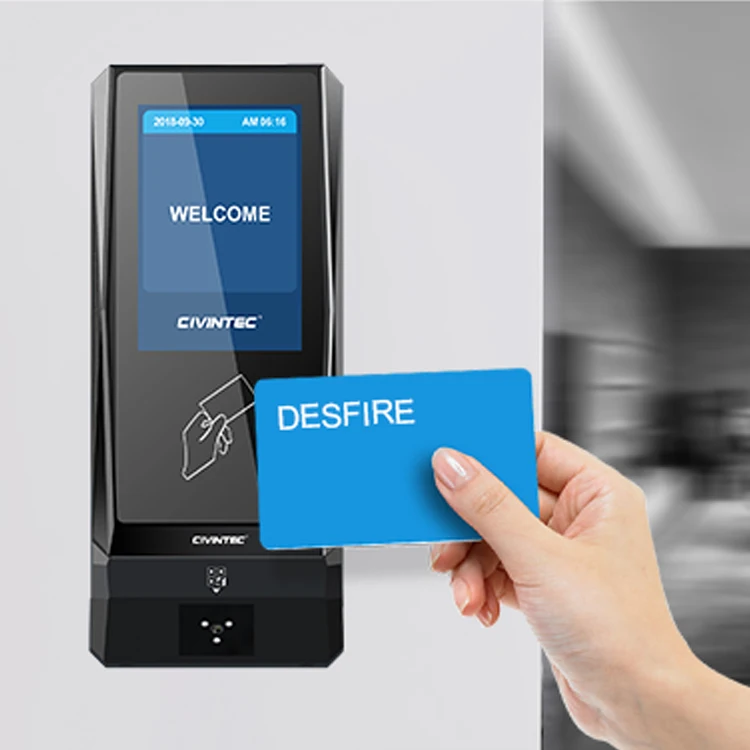 CT9 HTTP Cloud Server Pvc Nfc Card Wifi 4g Biometric Device Access Control Keypad With Wiegand