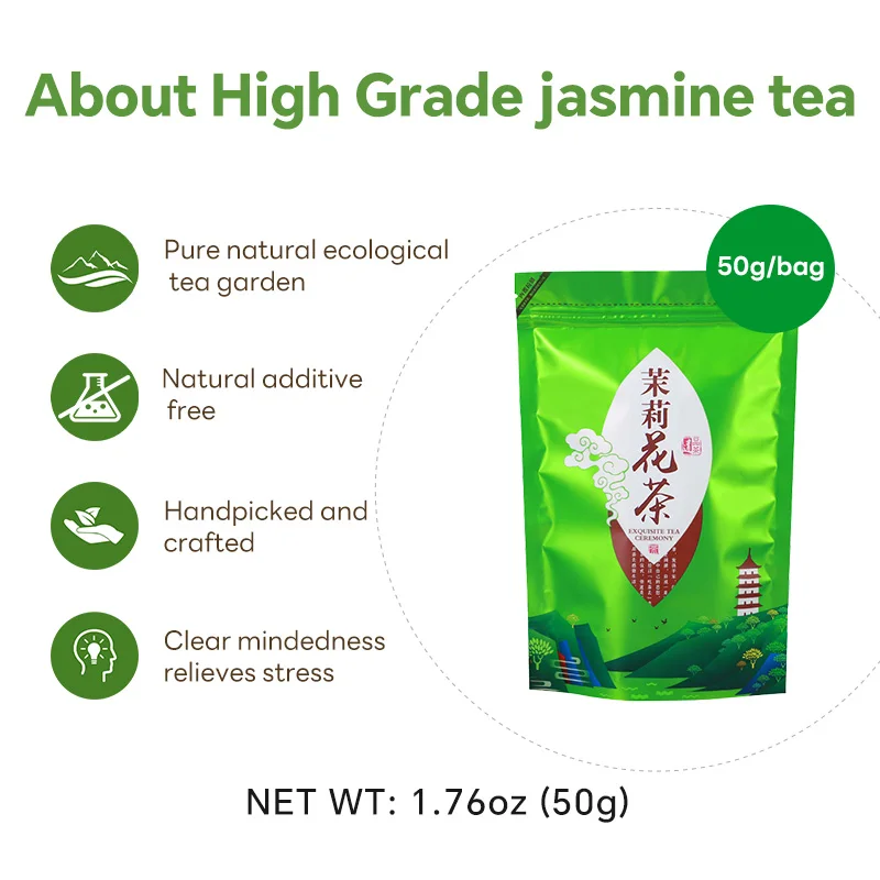 natural gluten free herbal  customizable healthysliming  sliming  Bagged blooming tea  sliming Jasmine tea blooming tea