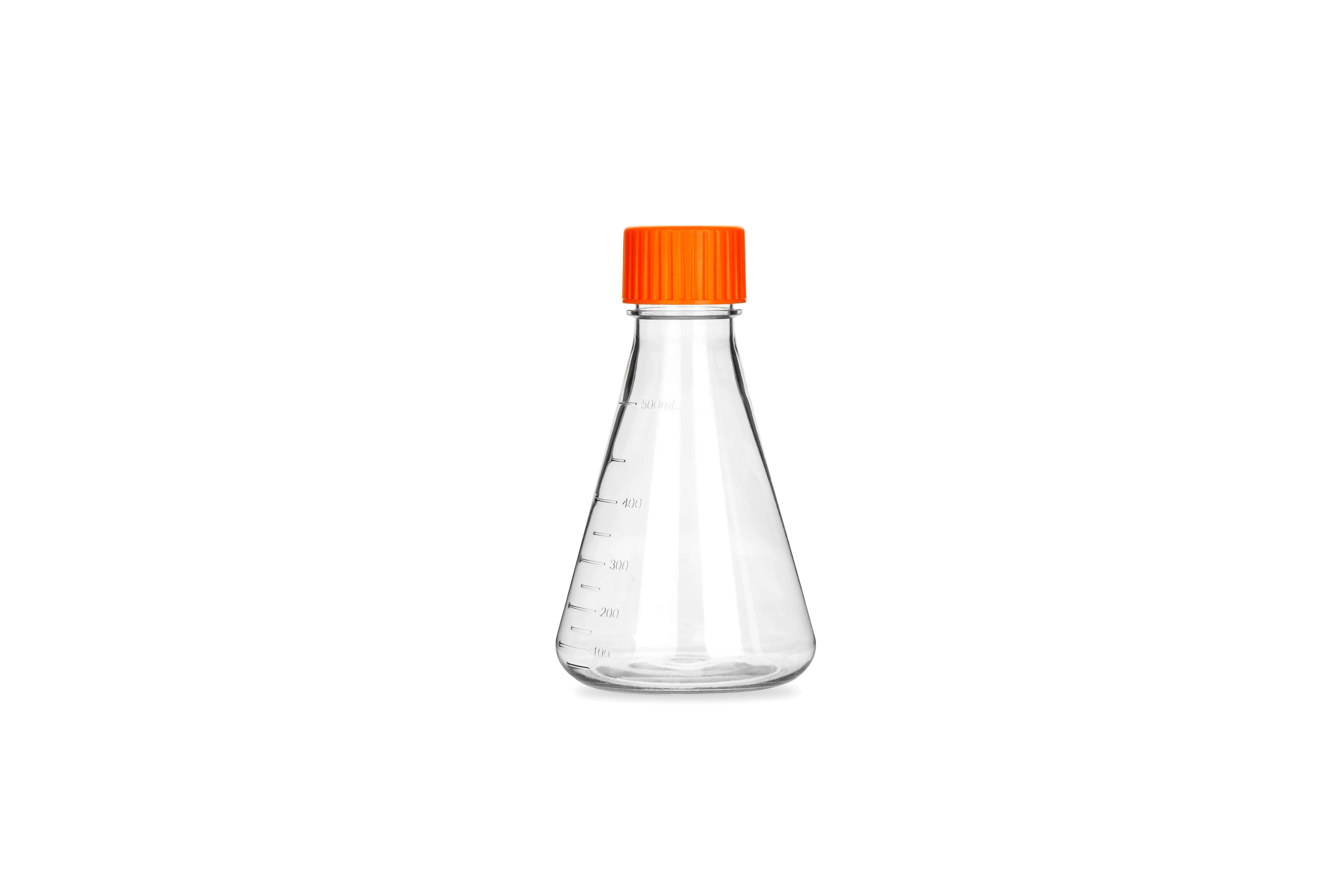  Рекламная Высококачественная коническая колба erlenmeyer термостойкая 500