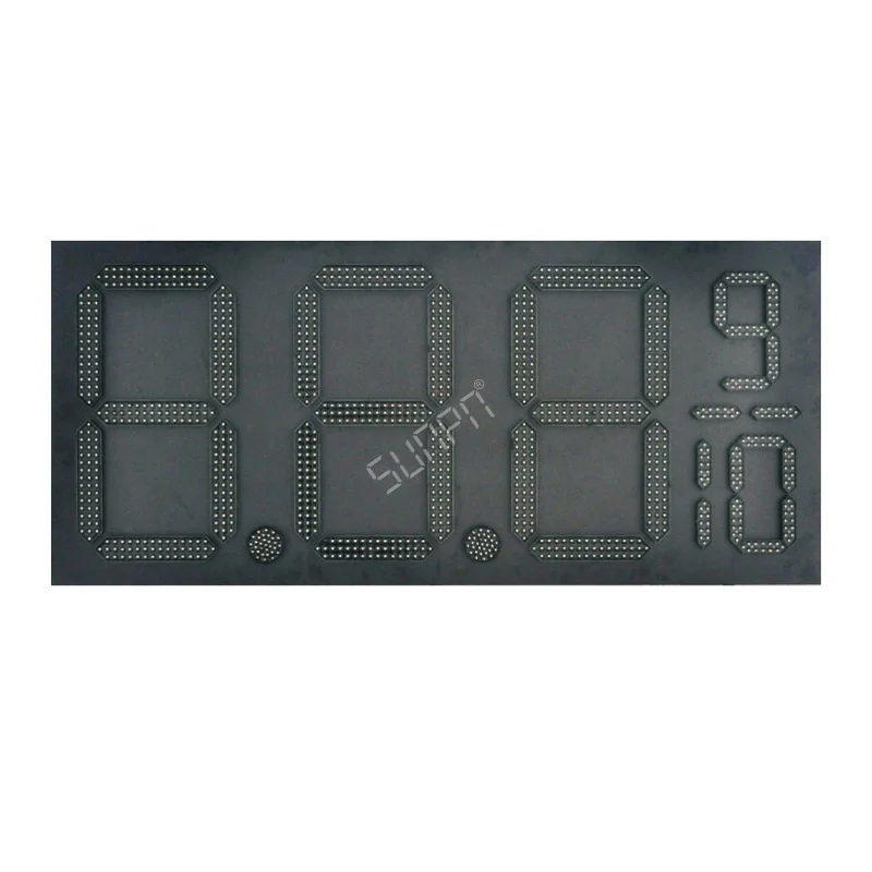 led gas station fuel diesel price system board sign  numeric changer display