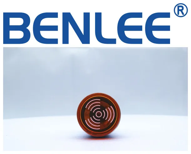 22mm IP65 Buzzer BENLEE  12V 24V 110V 220v industrial plastic Flashing buzzer with lamp