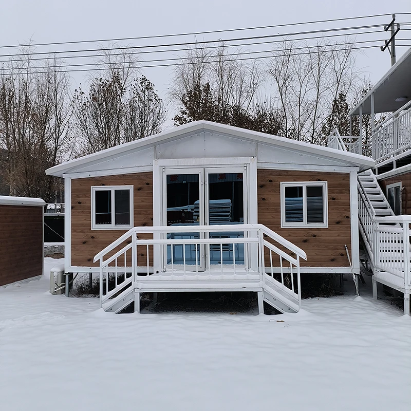 Little House Prefabricated Home Aluminium Structure House Fast Build 20 FT Prefabricated Mini Portable Home