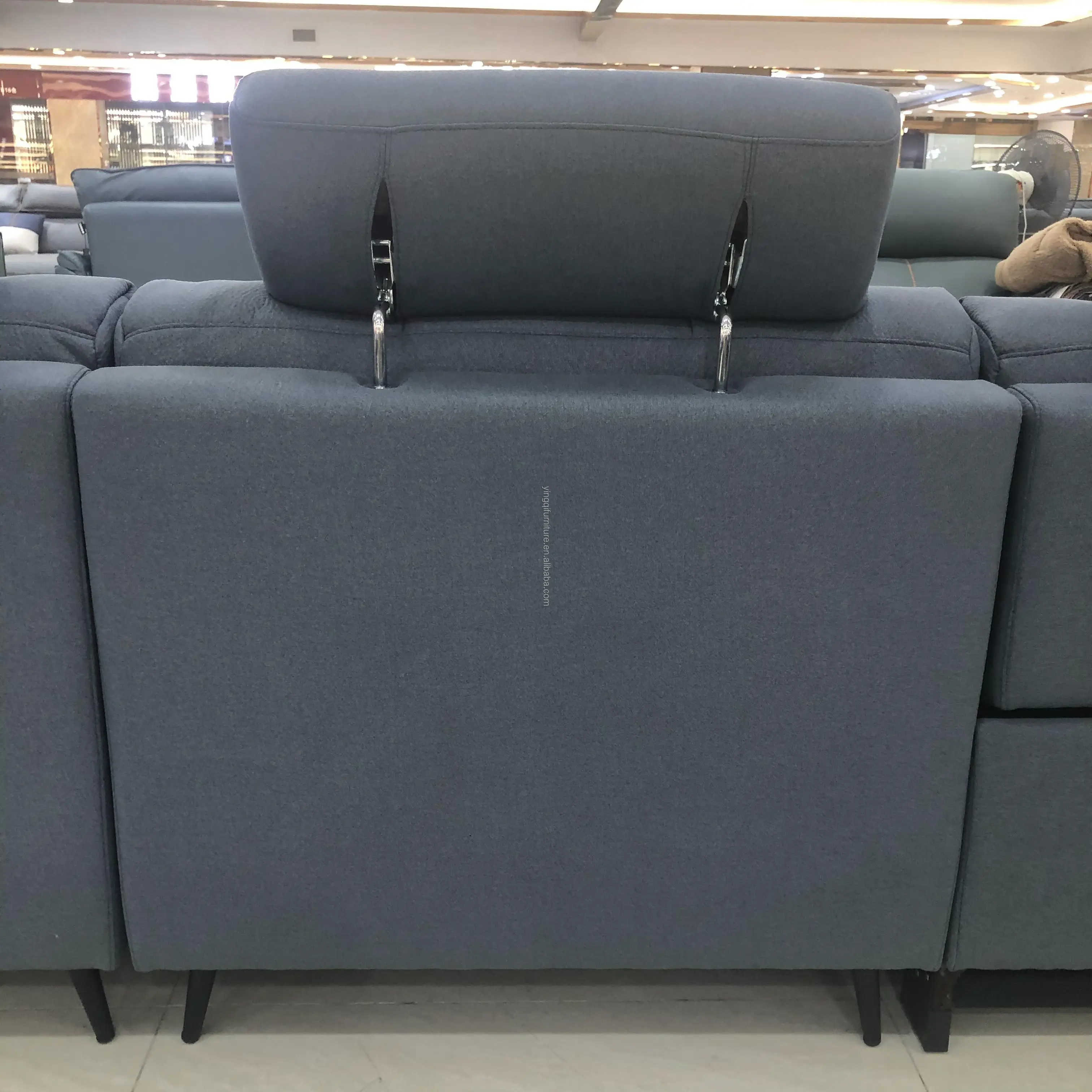 Modern Living Room Synthetic Leather Reclining Sofa