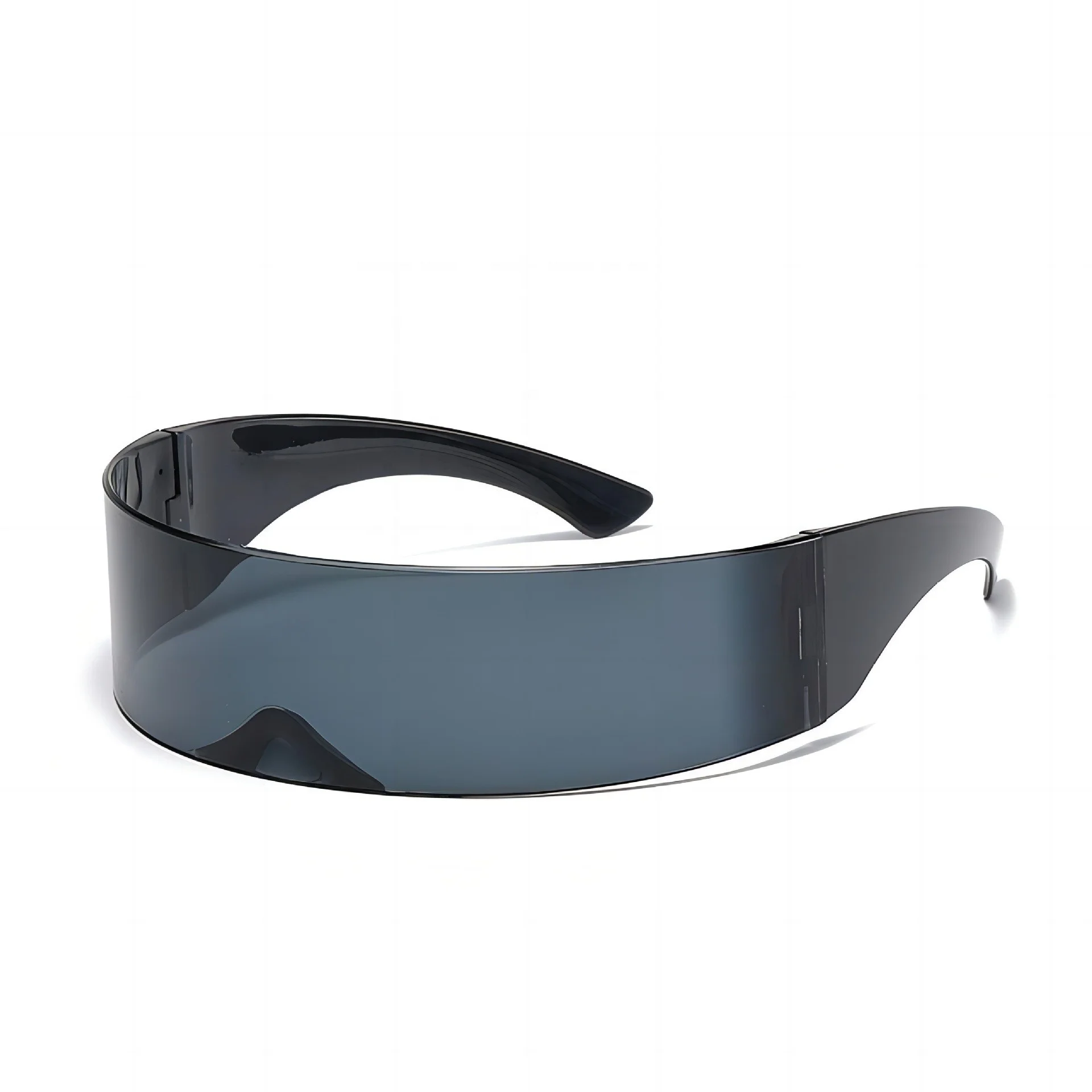 Techno-punk integrated sunglasses Influencer the same Spice Girl fashion personality trend sunglasses