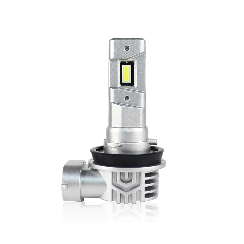 fanless wireless h7 45w car led headlight bulbs 4000lm super bright h4 9003 led headlight bulbs same with halogen bulb beam