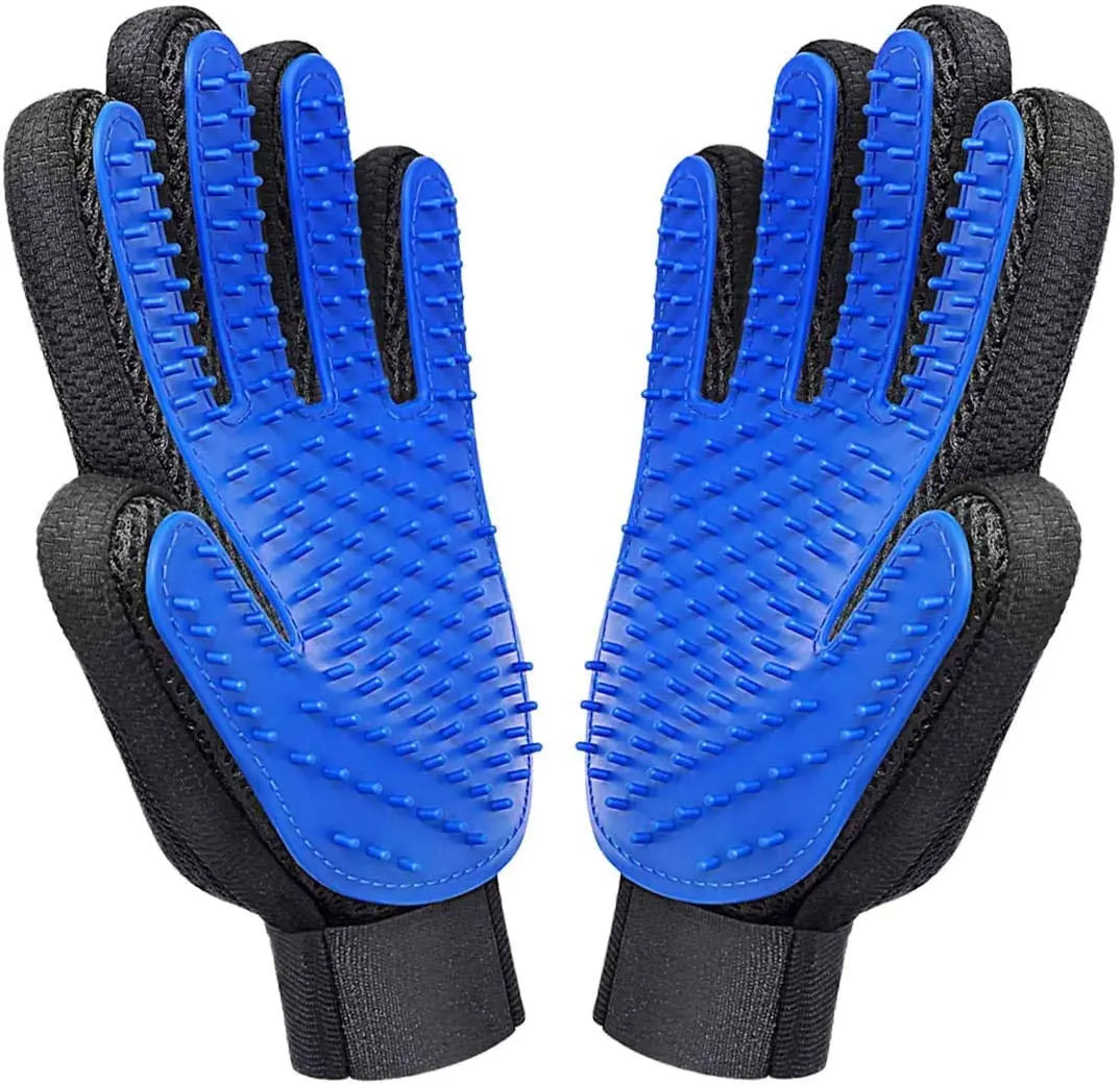 Wholesale Massage Cleaning Deshedding Brush Cat Hair Remover Brush Dog Pet Grooming Glove