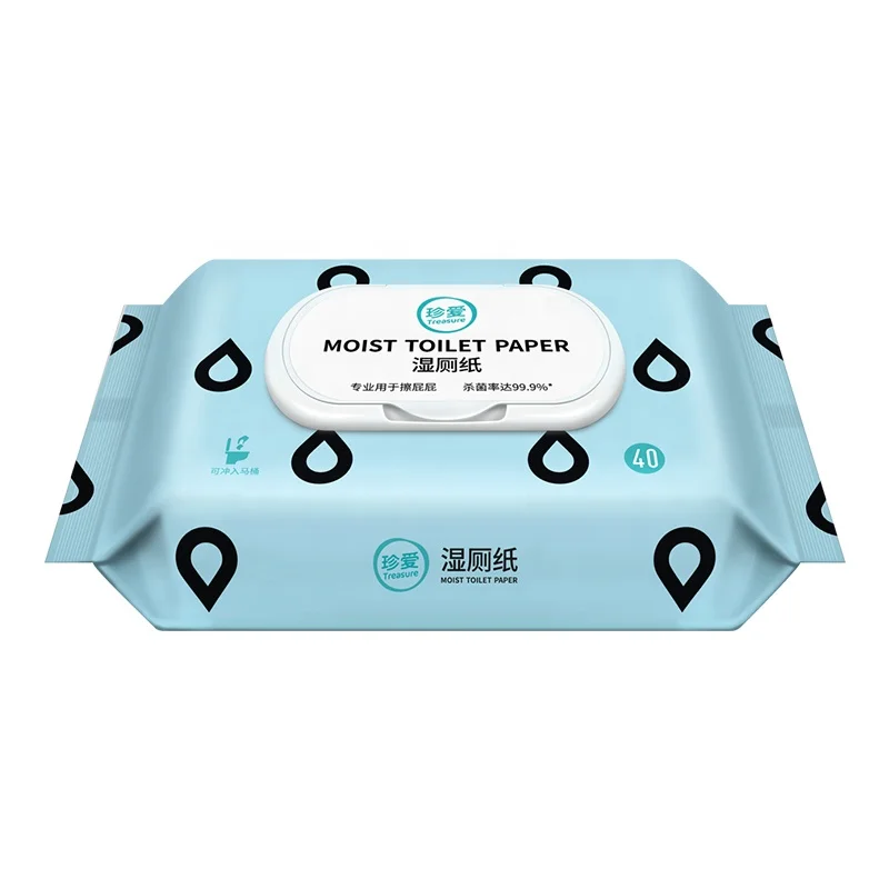 
Flushable and Biodgradable Toilet Wipes Stock Wetwipes Free Sample Wet Wipes Raw Material 