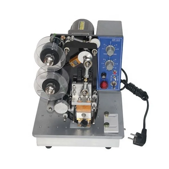 Manual Small  Plastic Bag Printing  Ribbon Coding Machine Date Stamping Machine Numbering Printing Machine