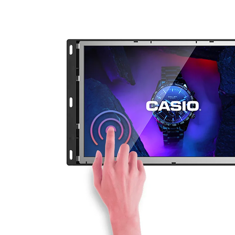 10.1 13.3 15.6 21.5 32 40 55 65 inch open frame touch screen panel ips lcd advertising display