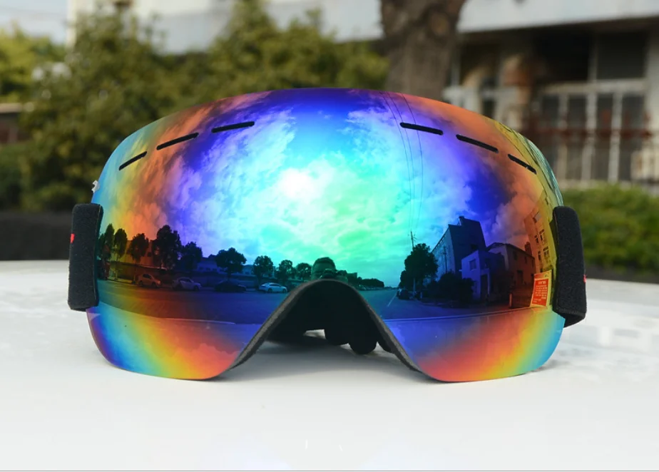 
2021 wholesale cheap frameless upscale snowboard ski snow goggles 
