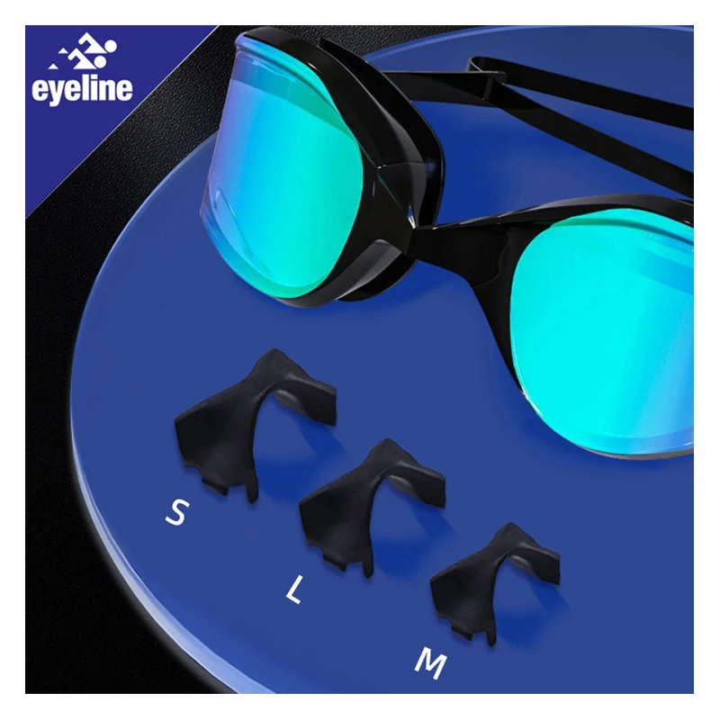 Adult Swimming Goggles Mirrored With Easy Adjust Strap Anti Fog Anti Uv Antileak Swim Goggles