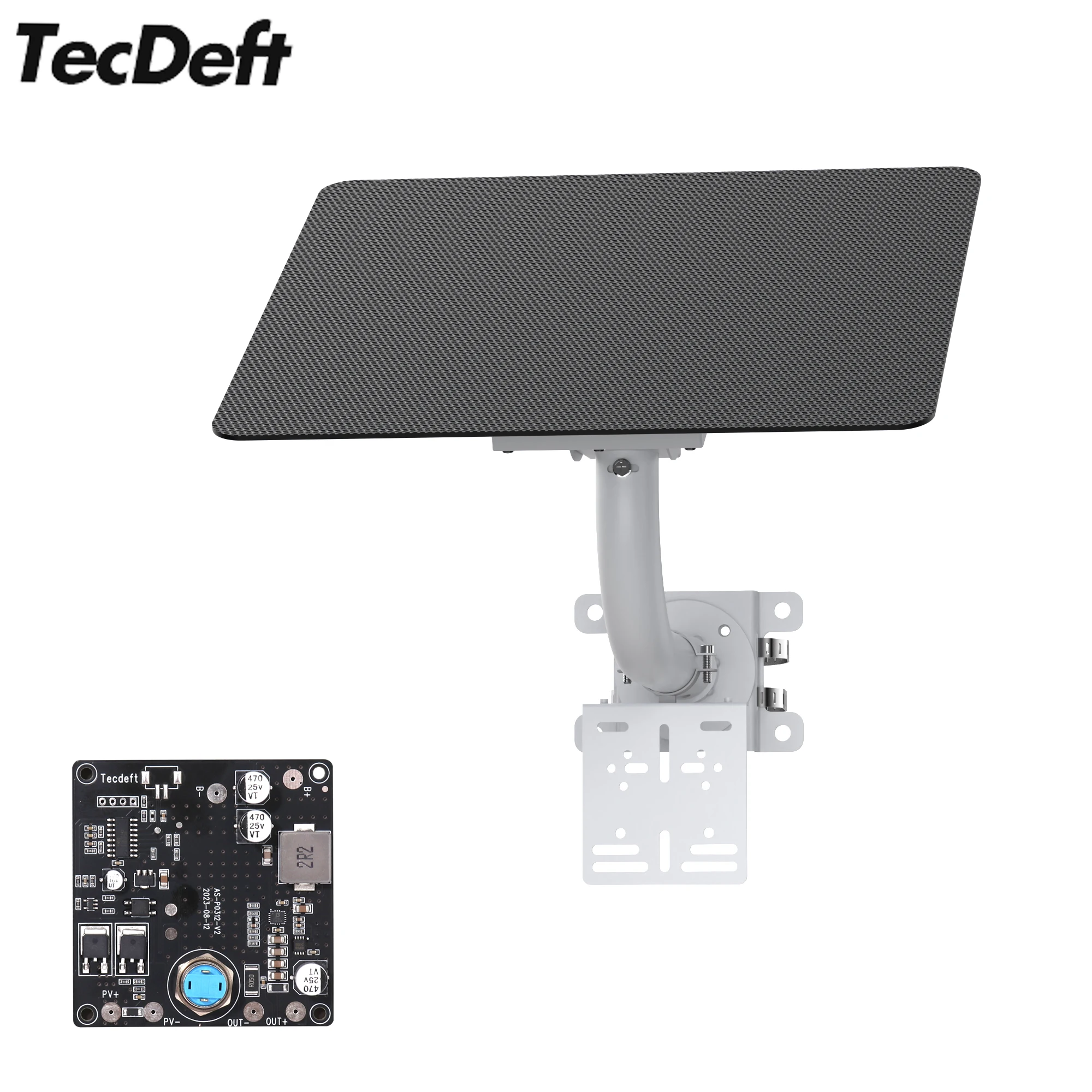 TecDeft оригинальная поставка цельнокроеная Солнечная интегрированная система с батареей 20 I W30W40W для наружного освещения солнечных камер