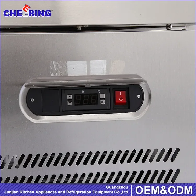 3 Door Commercial Refrigerator Bench Fridge Worktable Bench Freezer Refrigerator Cooler Kitchen Fridge Under Counter Chiller
