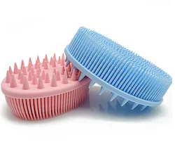 Amazon hot sell cleaning body scrubber silicone shower brush