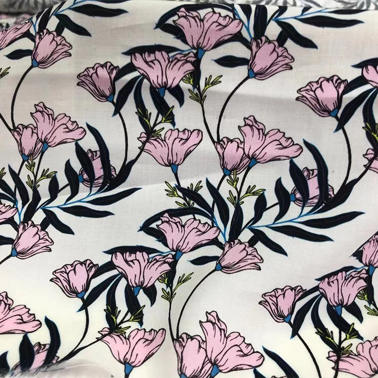 For Modern Blouse Many Digital Printed Design Optional Sutainable Woven 100% Lyocell Fabric Tencel Fabric 100%lyocell TEN4529 *