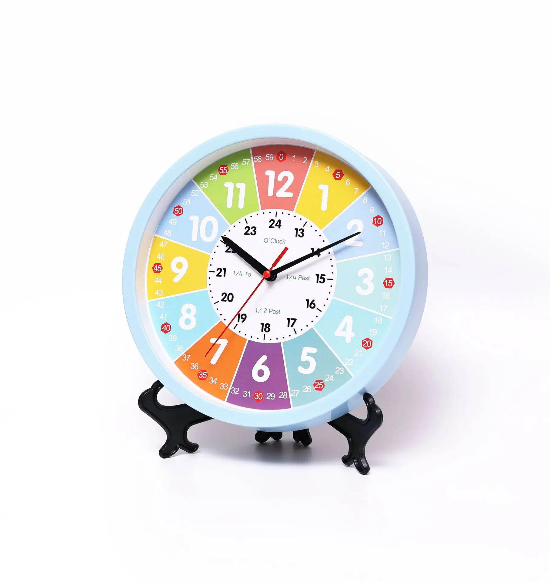 Кронштейн для настенных часов, подходит для круглого настенного шкафа 8 дюймов 10 дюймов 12 дюймов 14 дюймов, рабочего стола, 1 шт.