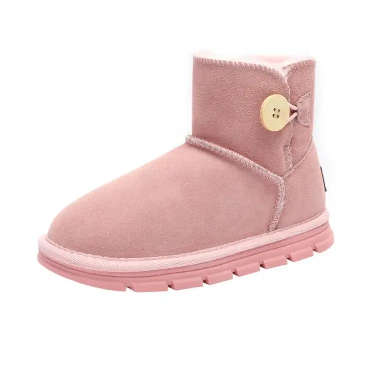Детские зимние ботинки на меху для девочек, сезон осень-зима 2021, теплые флисовые ботинки от производителя, оптовая продажа