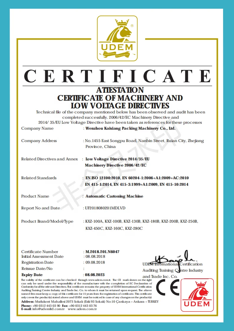 automatic box packing machine for biscuits carton box packing machine