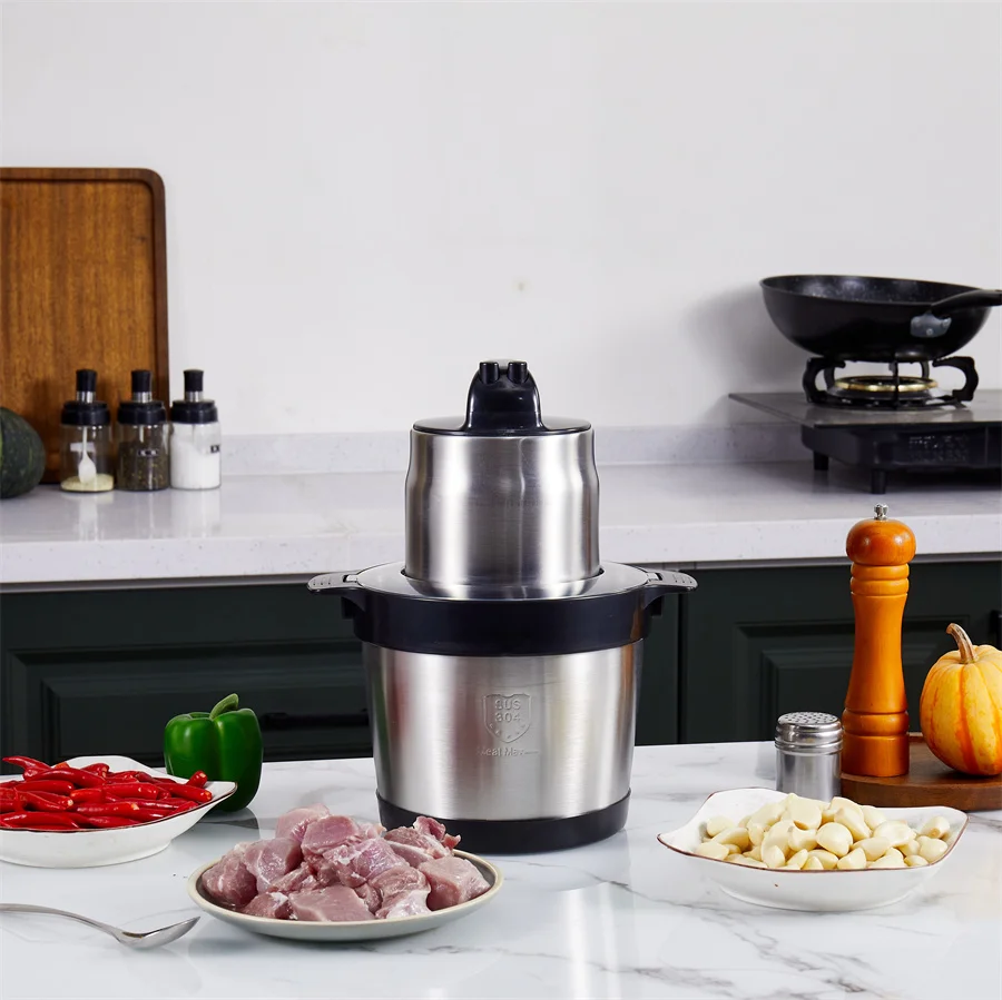 Double Speed And Vegetable New 2l Capacity Electric Chopper Fast Meat Grinder