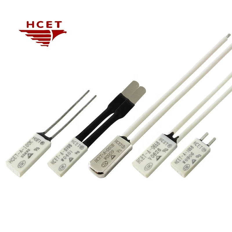 HCET A Series Bimetal Thermostat snap action thermal protectors Thermo Controller for PC circuit board