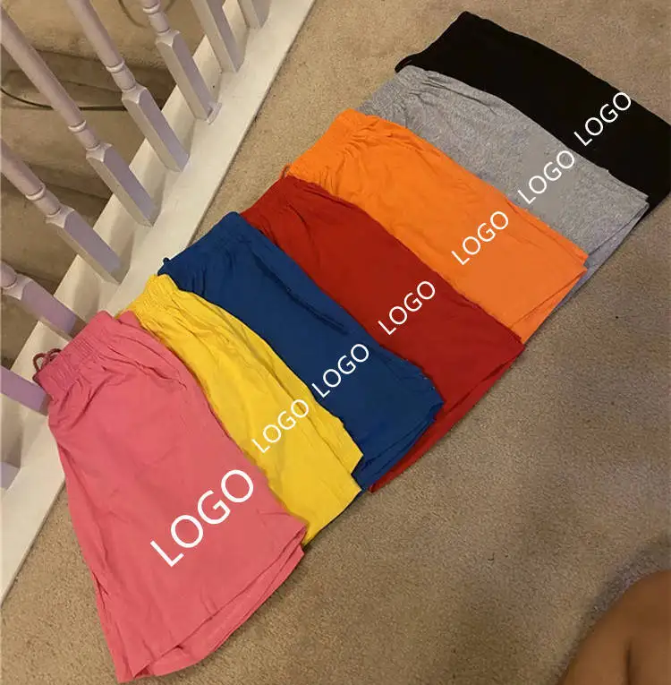 Wholesale NK brand logo beach shorts polyester men running shorts for men