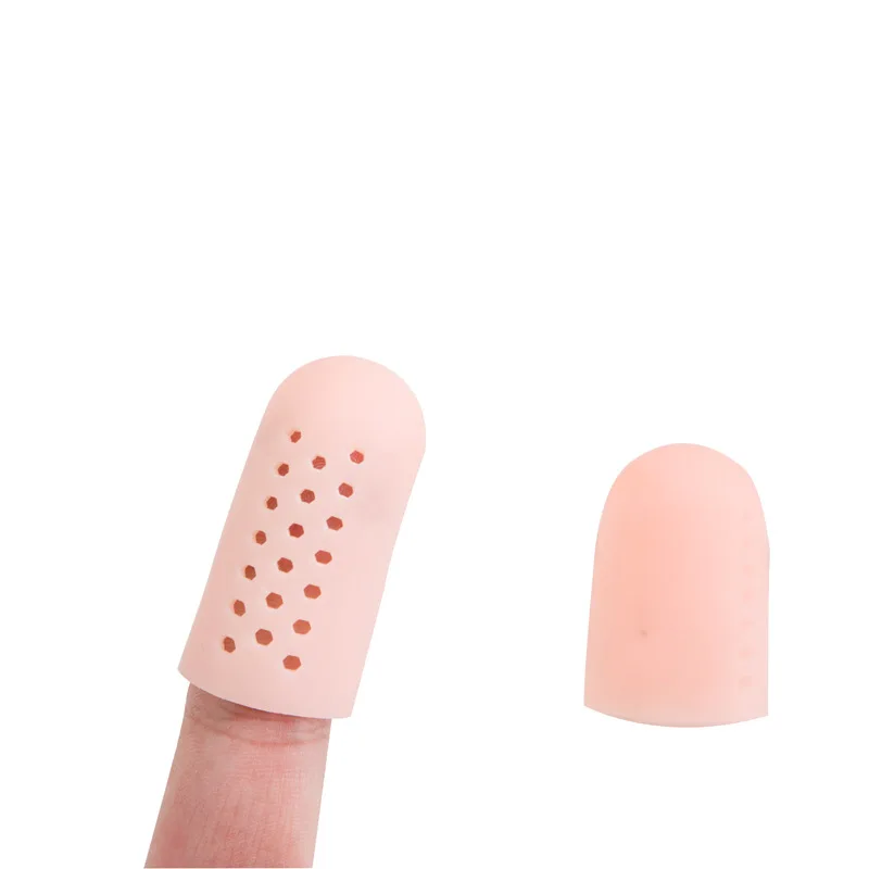 Ollas Breathable Big Toe Cap with Holes Gel Toe Sleeves Relief Corns Blisters Hammer Toes Cover Tube Reduce Friction