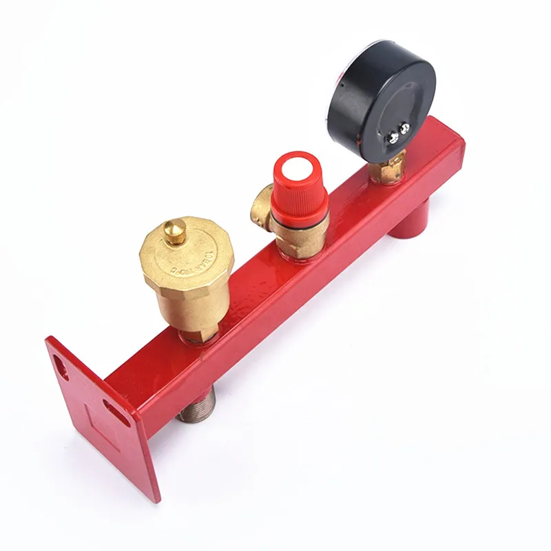 Brass Boiler Safety Group Set Complete Pressure Relief Valve Safety Valve