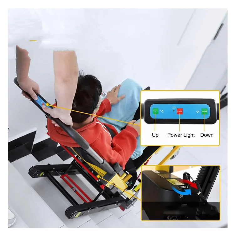 Electric wheelchair suppliers stair climbing wheelchair with Aluminum alloy