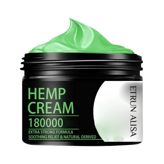 Etrun private label natural hemp oil cream Relieve pain in joints and waist muscles