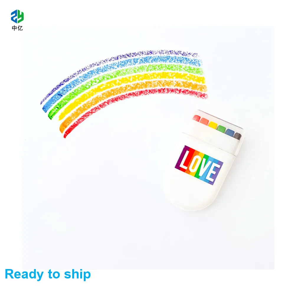 
Wholesale Non-toxic Face Paint Rainbow Colors safe Body Paint Hot sale 6 Pride Coloured Body Art Rainbow Face Paint 