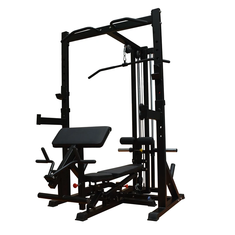 Dual Cable Crossover 8 Stack Multi Jungle Station Multi-functional Trainer Crossover Gym Machine