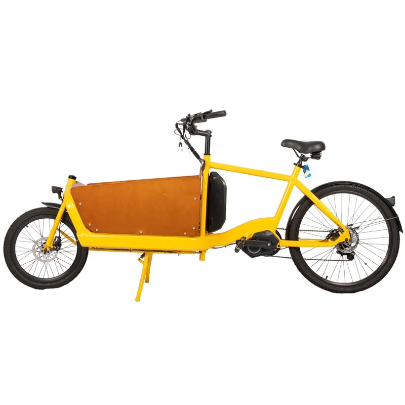 OEM ODM 250 Вт 350 500 двухколесный Электрический грузовой велосипед большой ящик bici da carico elettrica