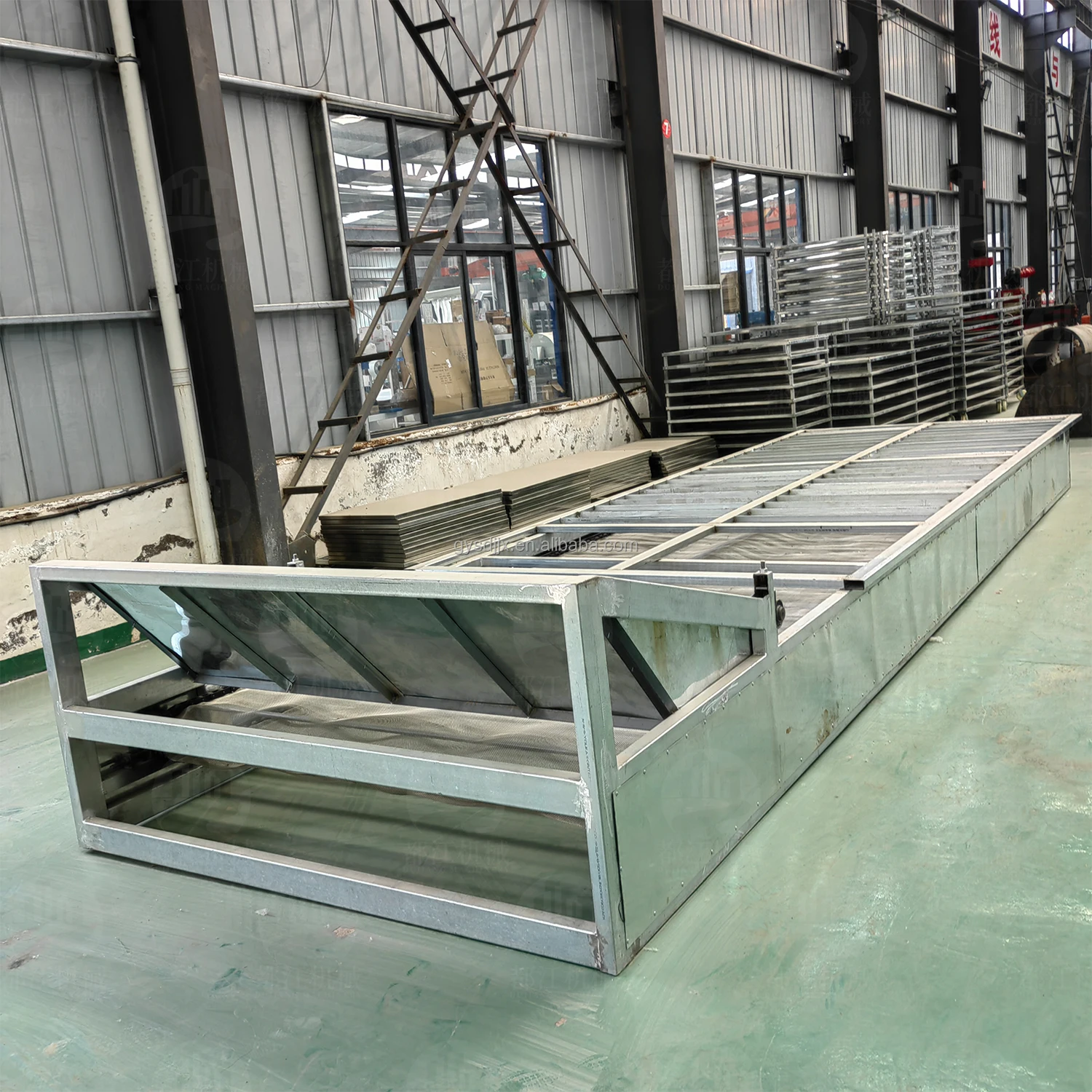 Factory direct chain plate dryer stainless steel particle dryer belt dryer