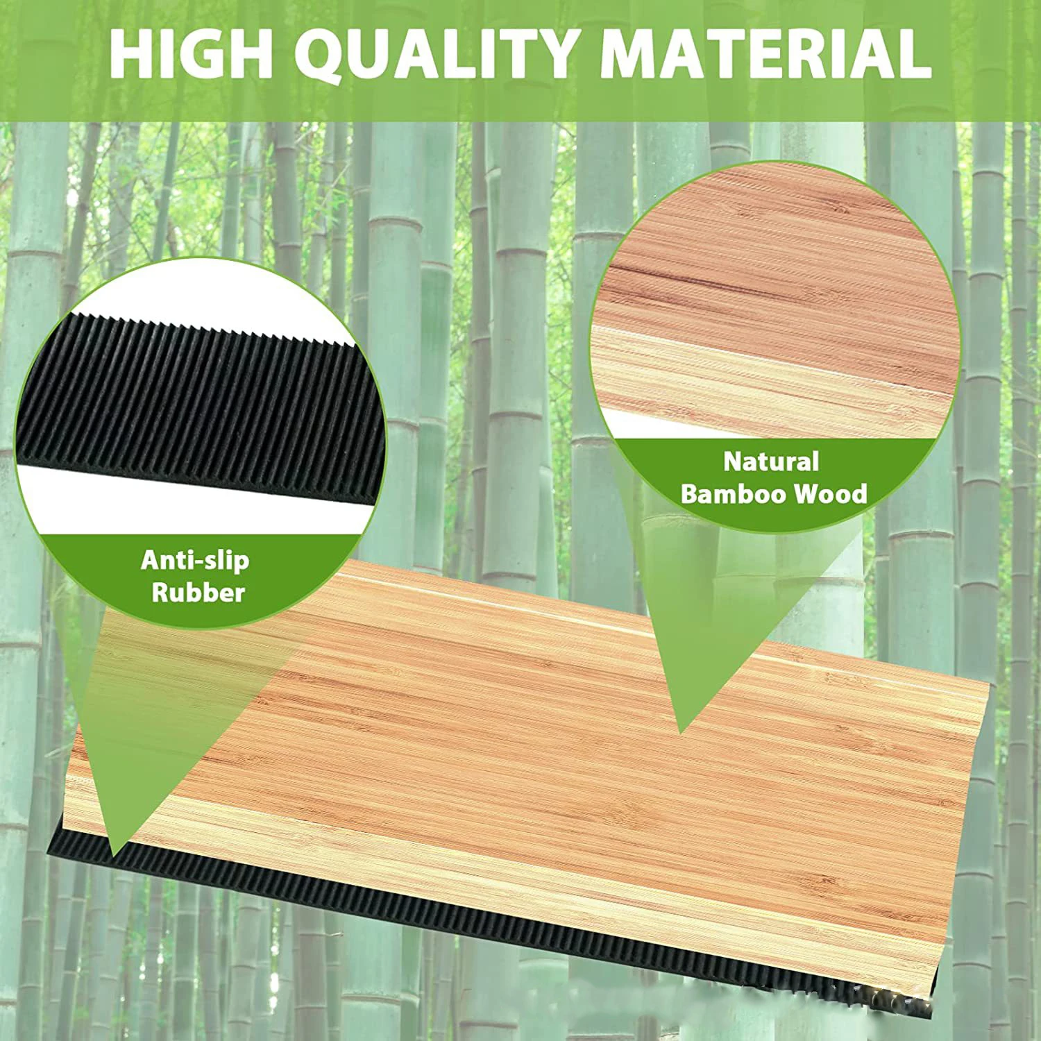 Factory 4-tier Bamboo Kitchen Wooden Spice Rack Step Shelf Cabinet Organizer