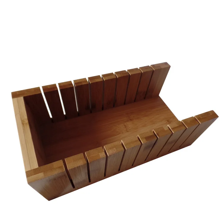 Amazon Hot Selling Soap Making Molds Kits with Adjustable Wooden Soap Cutter and Stainless Steel Soap Cutter