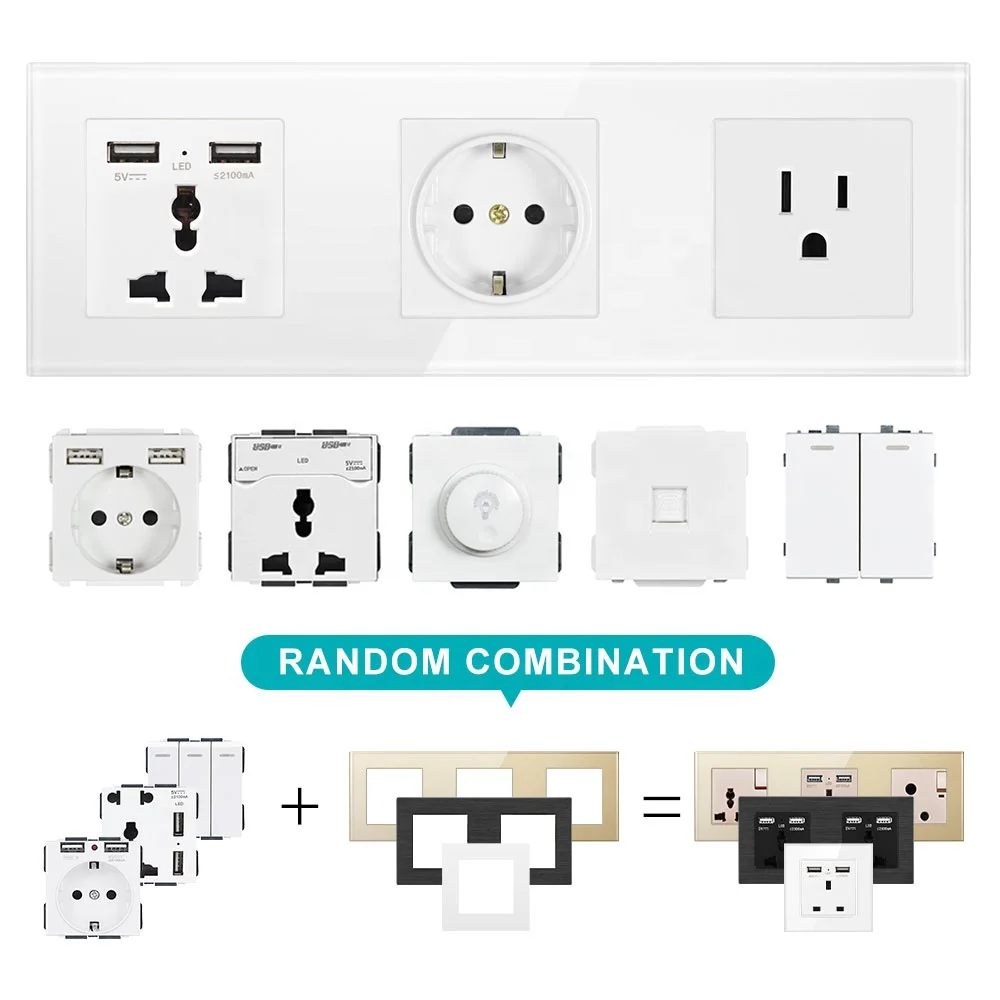 Different Kind Of Baords Touch Switch Asian Standard Wireless Switches