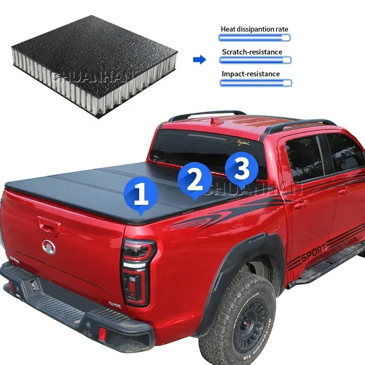 Низкопрофильная жесткая складная кровать для грузовика крышка dmax большой стены ford f150 ranger