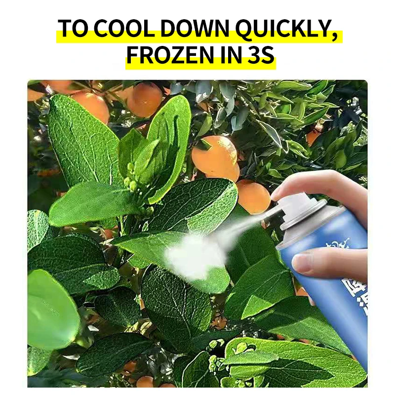 Wholesale One Step quickly freezing instant cold ice fast cooling spray for car