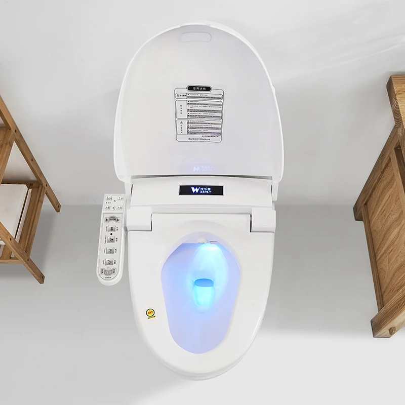 Intelligent washer and dryer bidet toilet seat
