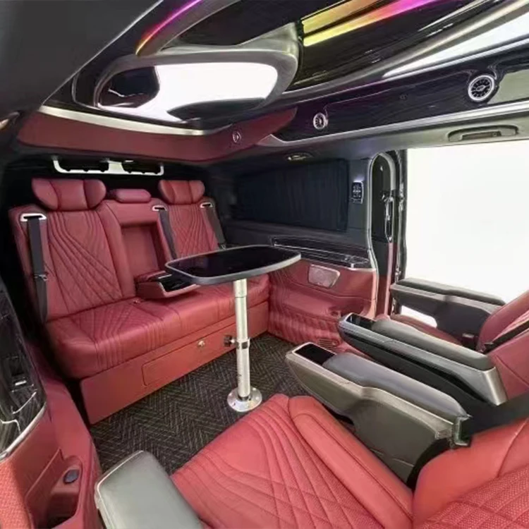 Custom made leather fabric Luxury Coach Buses Seats For Sale