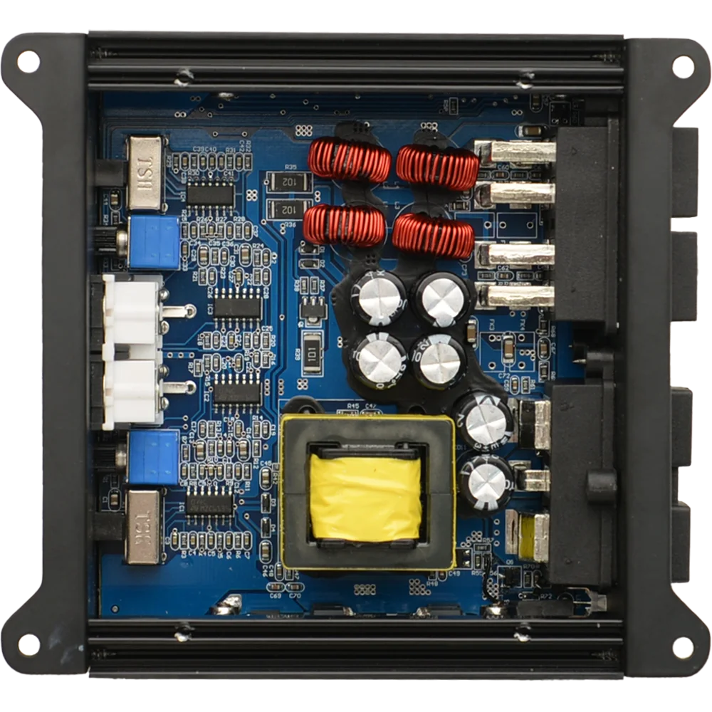 Factory Wholesale Mini Size Car Sound Amplifier 4 Channel Auto Electronics Car Amplifier 100W*4CH