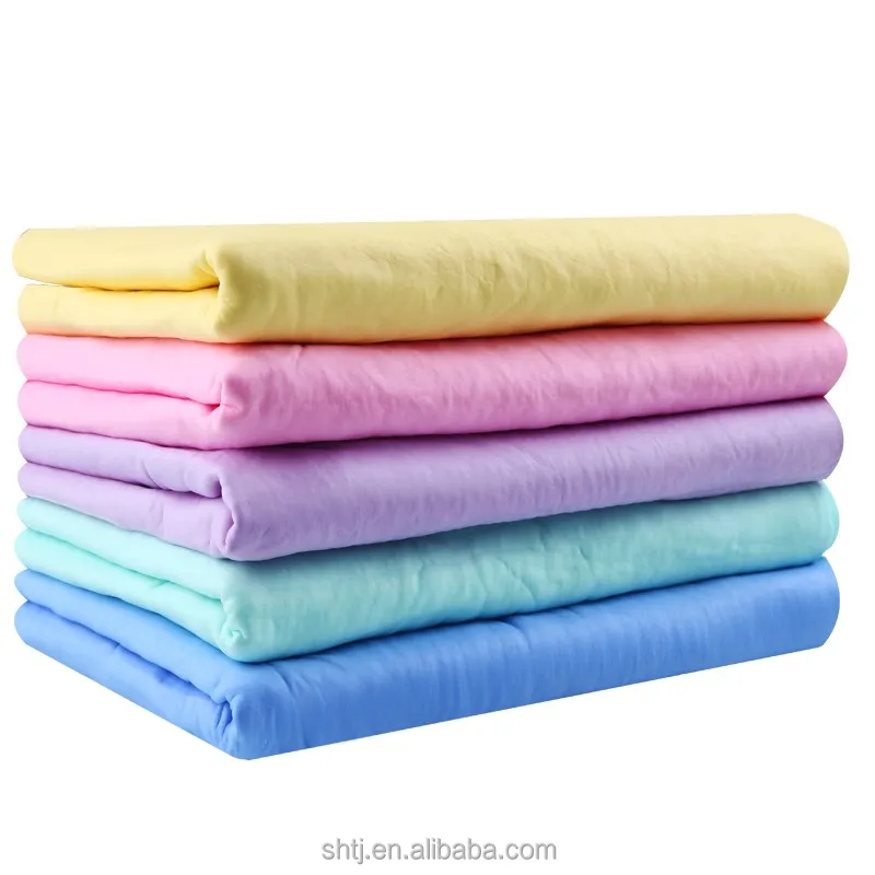 Multifunctional Micro Fiber Towel Absorbent Materials PVA Chamois Microfiber Cleaning Cloth