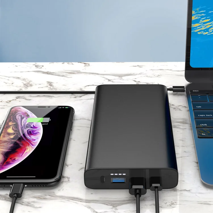 
TRUSDA C908.PD60 60W Dual USB Portable Power Bank For Laptop And Smart Phone 26800mAh 20v 