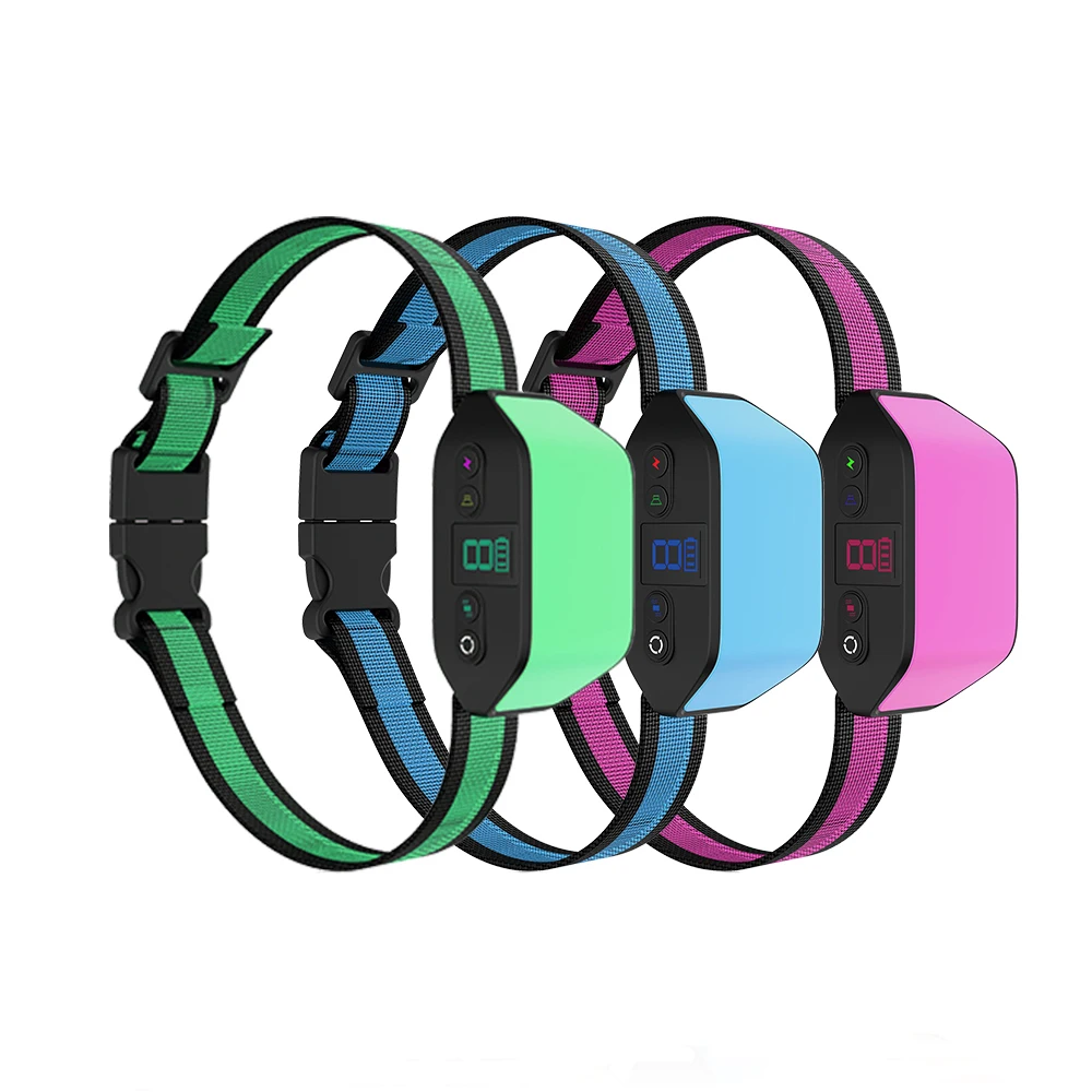 
New Arrival Dog Training Supplies Electric Shock Vibration Bark Control Collar 
